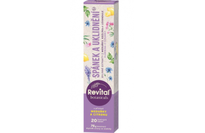 Revital Botanicals Сон и успокоение, 20 шипучих таблеток