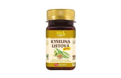 VITAHARMONY Kyselina listová - Фолиевая кислота 400 мкг, 90 таблеток