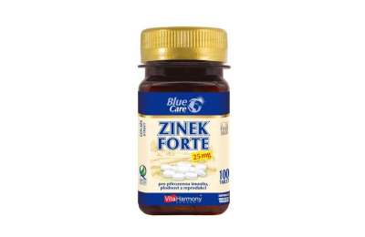 VITAHARMONY Zinek Forte - Цинк форте 25 мг, 100 таблеток