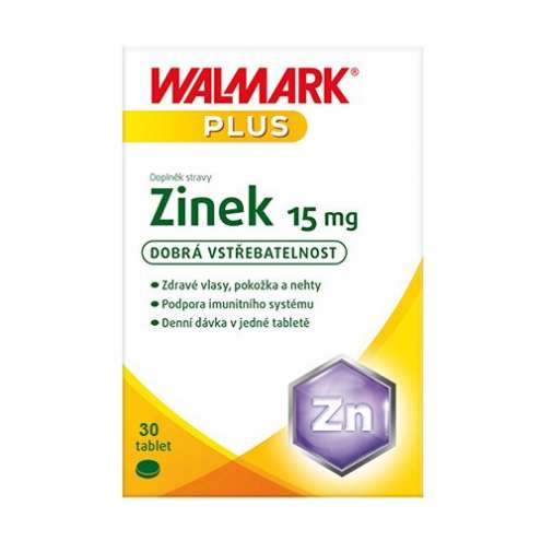 WALMARK Zinek Цинк 15 мг, 90 таблеток