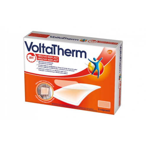 VoltaTherm hřejivá náplast - Снятие боли в спине, 5 штук