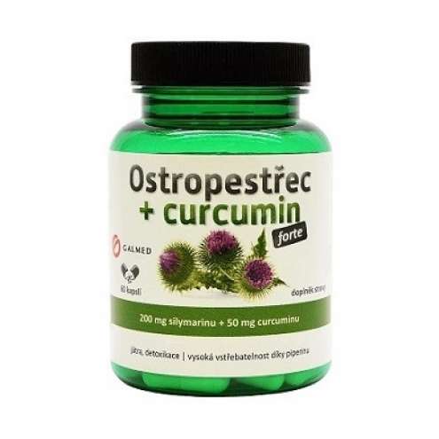 Milk Thistle + Curcumin Forte Galmed cps 60