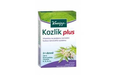 KNEIPP - Kozlík Plus, 40 dražé