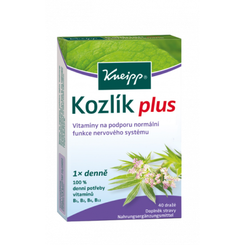 KNEIPP - Kozlík Plus, 40 dražé