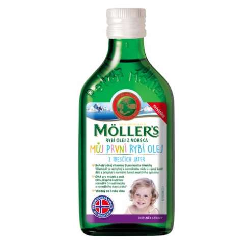 Mollers Omega 3 - Můj první rybí olej, 250 ml