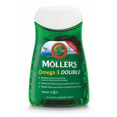 MOLLERS Omega 3 Double 112 kapsli
