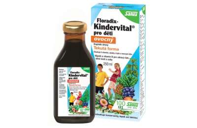 SALUS Floradix Kindervital - Витаминно-минеральный сироп для детей, 250 мл.