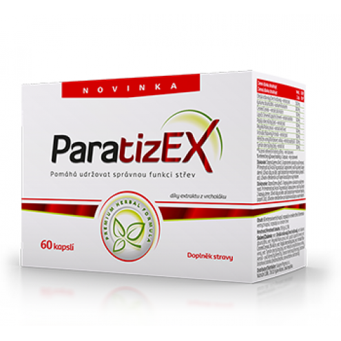 SALUTEM ParatizEX - против паразитов, 60 капсул