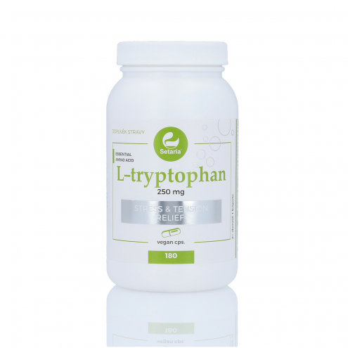 SETARIA L-tryptophan 250 mg, 180 kapslí