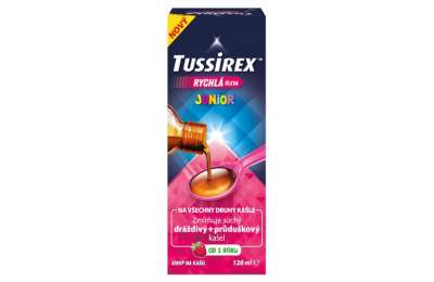 Tussirex Junior - Sirup proti kašli, 120ml