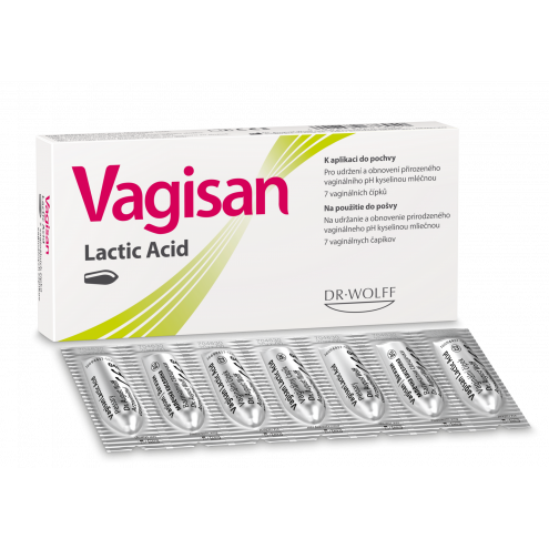 Vagisan Lactic Acid, 7 свечей