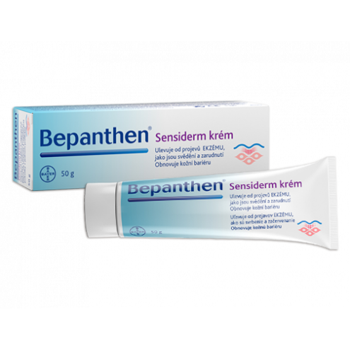 BEPANTHEN Sensiderm Krém - Krém proti projevům ekzému, 50 g.