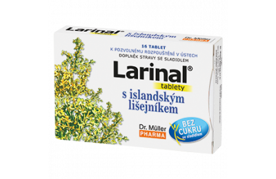 DR. MULLER PHARMA Larinal s islandským lišejníkem, 16 tablet