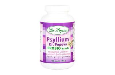 DR. POPOV Psyllium PROBIO, 120 капсул