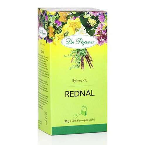 DR. POPOV Rednal - Чай при повышенной мочевой кислоте и подагре, 20 пакетиков