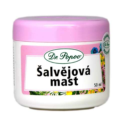 DR. POPOV Šalvějová mast, 50ml