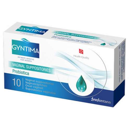 FYTOFONTANA Gyntima Probiotica - Вагинальные свечи, 10 шт