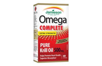 JAMIESON Omega Complete Super Krill 500mg 60 капсул