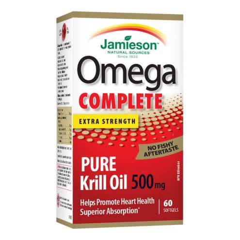 JAMIESON Omega Complete Super Krill 500mg cps.60