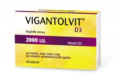VIGANTOLVIT D3 2000 I.U., 60 tobolek