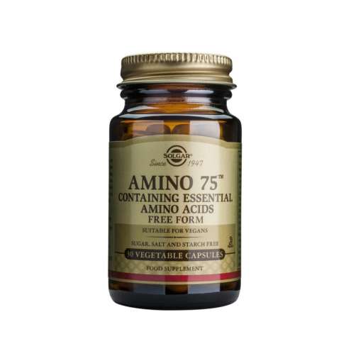 SOLGAR Amino 75 - Aminokyseliny, 30 kapslí