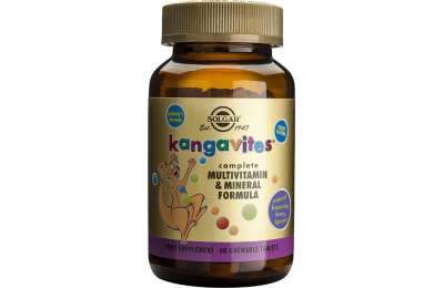 SOLGAR Kangavites - Multivitaminy a minerály pro děti, 60 tablet