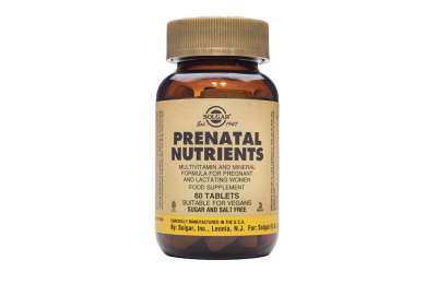 SOLGAR Prenatal Nutrients - Multivitamín a multiminerál pro těhotné a kojící ženy, 60 tablet