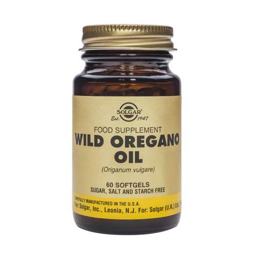 SOLGAR Wild Oregano Oil - Oregánový olej, 60 kapslí