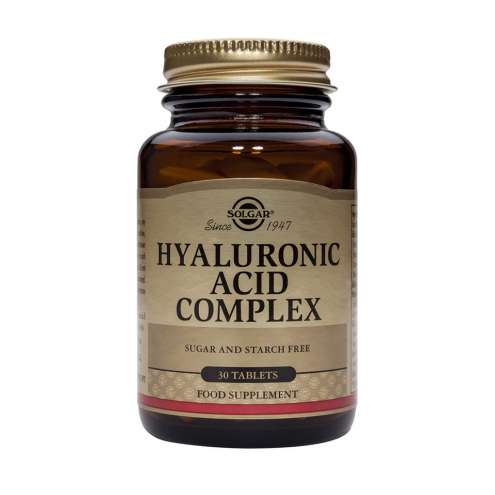SOLGAR Hyaluronic Acid Complex - Гиалуроновая кислота 120 мг, 30 таблеток