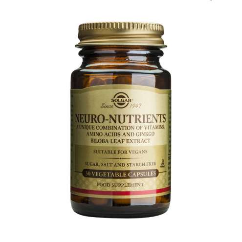 SOLGAR Neuro-Nutrients - Mozkové nutrienty, 30 tablet