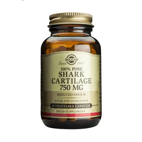 SOLGAR Shark Cartilage - Žraločí chrupavka 750 mg, 45 kapslí