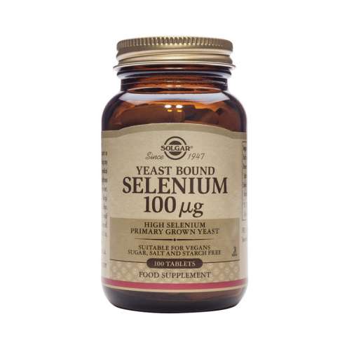 SOLGAR Selenium - Selen 100 mcg, 100 tablet