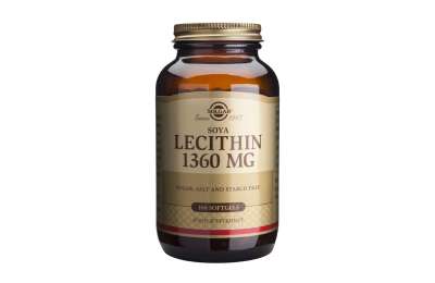 SOLGAR Soya lecithin - Sojový Lecitin 1360 mg, 100 kapslí