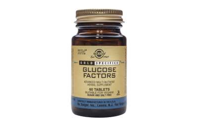 SOLGAR Gluсose Factors - Glukózový faktor, 60 tablet