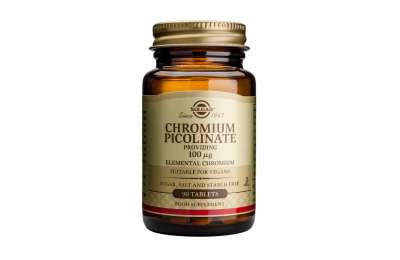 SOLGAR Chromium Picolinate - Chrom pikolinát 100 mkg, 90 kapslí SOLGAR Chromium Picolinate - Chrom pikolinát 100 mkg, 90 kapslí