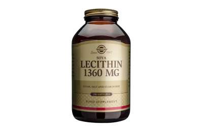SOLGAR Soya Lecithin - Lecitin 1360 mg,  250 kapslí
