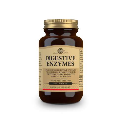 SOLGAR Digestive Enzymes - Комплекс пищеварительных ферментов , 250 таблеток