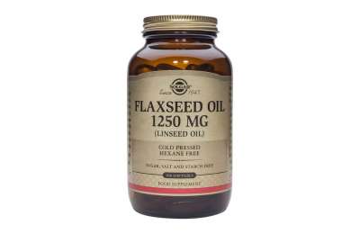 SOLGAR Flaxseed Oil - Lněný olej 1250 mg, 100 kapslí