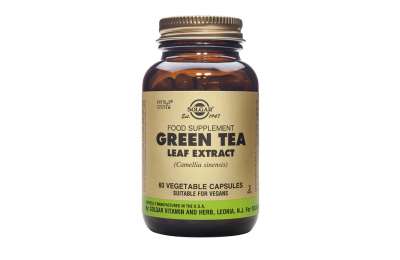 SOLGAR Green Tea - Zelený čaj, 60 kapslí
