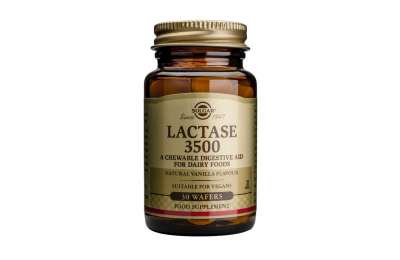 SOLGAR Lactase 3500 - Лактаза 3500, 30 жевательных таблеток