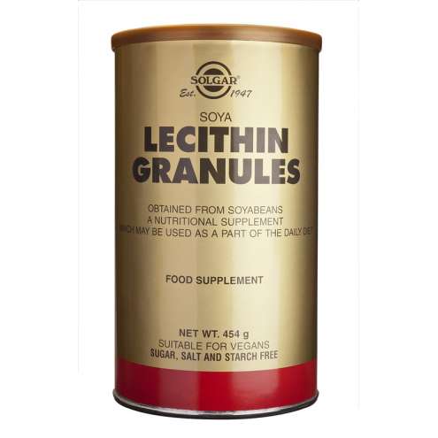 SOLGAR Lecithin Granules - Соевый лецитин в гранулах, 454 г.