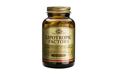 SOLGAR Lipotropic Factors - Lipotropní faktory, 50 tablet