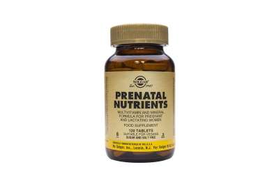SOLGAR Prenatal Nutrients - Multivitamín pro těhotné a kojící ženy, 120 tablet