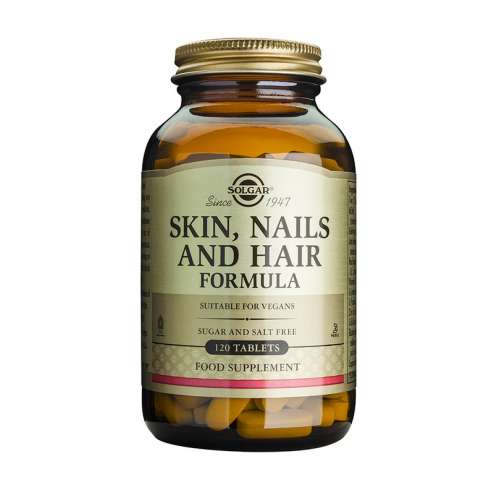 SOLGAR Skin, Nails and Hair - Комплекс для кожи, ногтей и волос, 120 таблеток