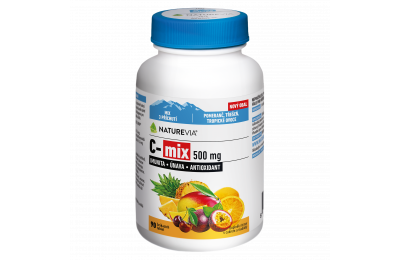 Swiss NatureVia C-MIX - Витамин C 500 мг, 90 пастилок