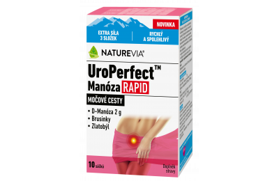 NatureVia UroPerfect Manóza Rapid - УроПерфект, 10 пакетиков