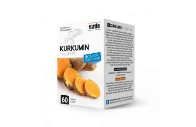 VIRDE Kurkumin 3-komplex 60 kapslí