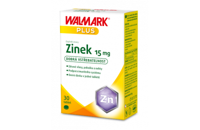 WALMARK Zinek 15 mg, 30 tablet