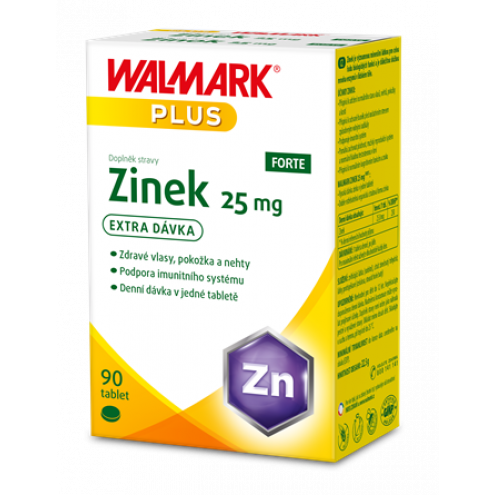 WALMARK Zinek Forte 25 mg, 90 tablet