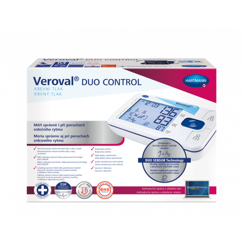 HARTMANN Veroval Duo Control (Medium) - Тонометр на плечо (Средняя манжета 22-32 см)